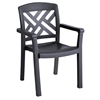 Sanibel Plastic Resin Stacking Dining Armchair