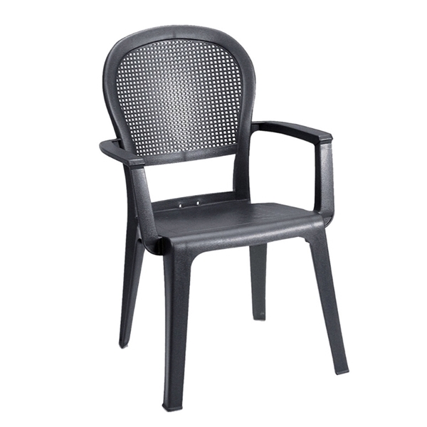 Seville Plastic Resin Stacking Armchair