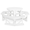 36” Round Recycled Plastic Picnic Table