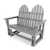 Polywood Adirondack Recycled Plastic 48 In. Glider Bench