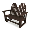 Polywood Adirondack Recycled Plastic 48 In. Glider Bench