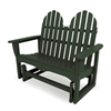 Polywood Adirondack Recycled Plastic 48 In. Glider Bench