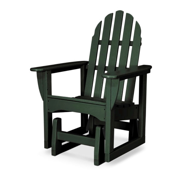 Polywood Adirondack Recycled Plastic Glider Chair
