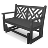 Polywood Chippendale 48 In. Glider Bench