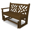 Polywood Chippendale 48 In. Glider Bench