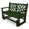 Polywood Chippendale 48 In. Glider Bench