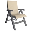 Plastic Resin Sling Arm Chair