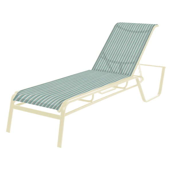 Monterey Chaise Lounge Fabric Sling with Bolt-Thru Aluminum Frame