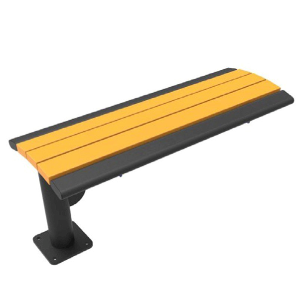Arches Recycled Plastic Cantilever Bench