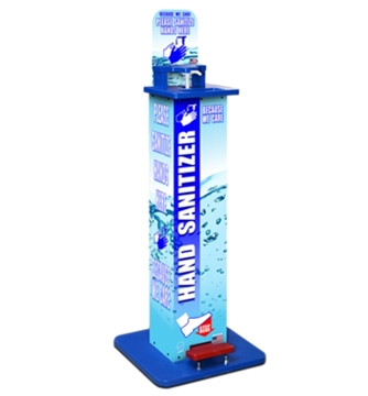 Hands-Free Sanitizer Station Standard Model Hands-Free Sanitizer Station Standard Model