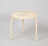 19" Round Aluminum Stackable Side Table