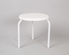 19" Round Fiberglass Stackable Side Table