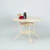 42" Round Fiberglass Dining Table