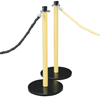 38" Steel Safety Post and Sign Holder - 31 lbs