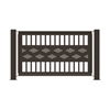 Diamond Band Fencing Panel 