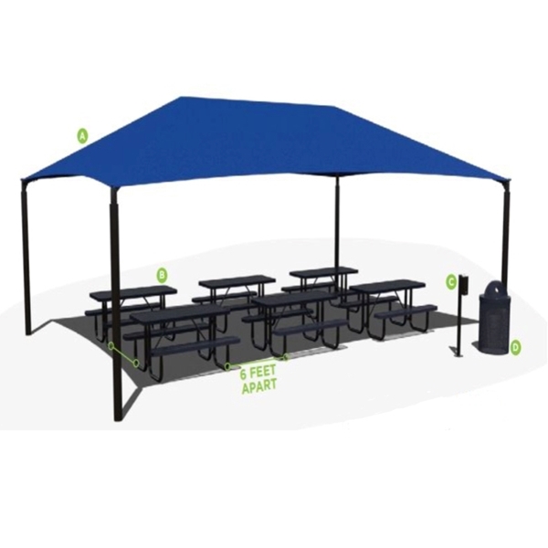 Table Package Outdoor Classroom Environment