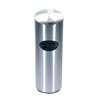 10-Gallon Trash Receptacle Precision Series with Sanitizing Wipes Dispenser - 47 lbs.