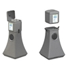 Sanitizing Wipes Dispenser with 19-Gallon Trash Receptacle - 15 lbs.