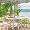 Jetset MGP Dining Chair with Commercial Aluminum Frame - 17 lbs.
