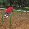 Parallel Bars Powder-Coated Steel Public Park Equipment - 136 lbs.