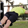 Horizontal Chin Up Station Powder-Coated Steel Frame for Public Parks - 193 lbs.