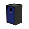 32-Gallon Side-Opening EarthCraft Plastic Recycling Receptacle - 91 lbs.	