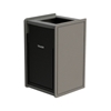 42-Gallon Top-Opening EarthCraft Plastic Trash Receptacle - 92 lbs.