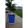 65-Gallon Waste Receptacle Polyethylene Plastic High-Strength - 130 lbs.