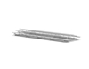 3 Row Back-To-Back 21 Ft. Aluminum Bleacher Without Guardrails And Double Footboards - 470 Lbs	