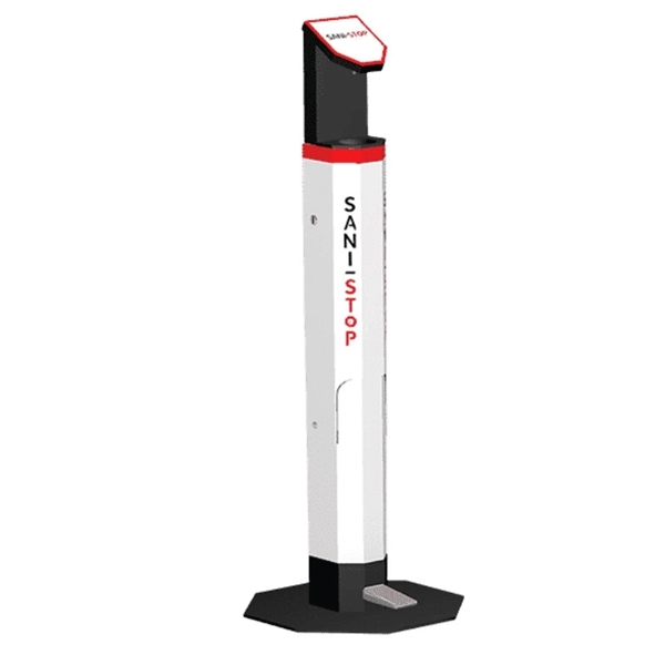 Hand Sanitation Station with Foot Pump Sentinel Version - 50 lbs.