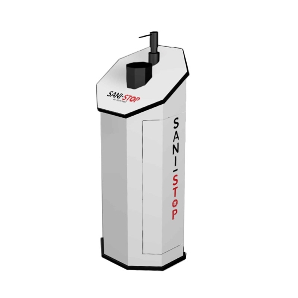 Sani Stop Hand Sanitizing Station Sentry Manual/Auto Versions - 28 lbs.