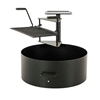 20" Ultimate Cooking Fire Ring with Swinging Grate and 300 Sq In Grilling Surface - 100 lbs.