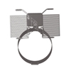 20" Ultimate Cooking Fire Ring with Swinging Grate and 300 Sq In Grilling Surface - 100 lbs.