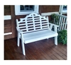 Marlboro Garden Bench Recycled Plastic - 4 ft. or 5 ft.