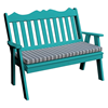 Royal English Garden Bench Recycled Plastic - 4 ft. or 5 ft.