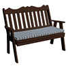 Royal English Garden Bench Recycled Plastic - 4 ft. or 5 ft.