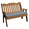 Royal English Garden Bench Recycled Plastic - 4 ft. or 5 ft.