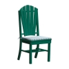 Adirondack Dining Chair Recycled Plastic - 25 lbs.