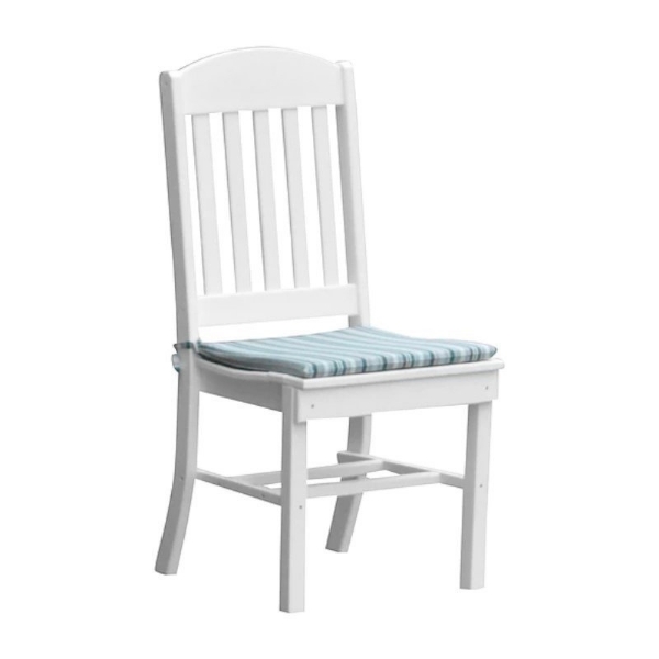Classic Armless Dining Recycled Plastic Chair - 25 lbs.