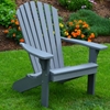 Fanback Adirondack Recycled Plastic Chair - 40 lbs.	