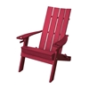 Hampton Adirondack Recycled Plastic Chair with Cupholders - 45 lbs.