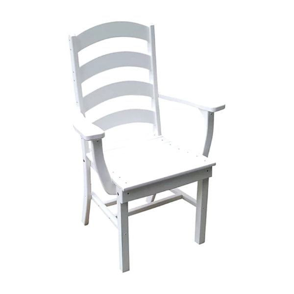 Ladderback Dining Chair Recycled Plastic - 30 lbs.