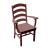 Ladderback Dining Chair Recycled Plastic - 30 lbs.