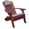 Reclining Adirondack Recycled Plastic Folding Chair - 45 lbs.