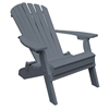 Reclining Adirondack Recycled Plastic Folding Chair - 45 lbs.