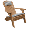 Reclining Adirondack Recycled Plastic Folding Chair - 45 lbs.