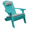 Reclining Adirondack Recycled Plastic Folding Chair - 45 lbs.