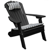 Reclining Adirondack Recycled Plastic Folding Chair - 45 lbs.