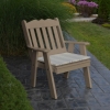 Recycled Plastic Royal English Dining Chair -  40 lbs.