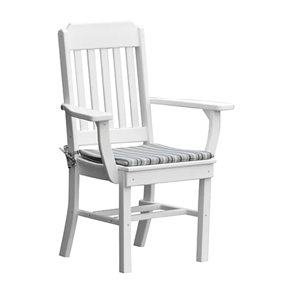 Traditional Dining Chair Recycled Plastic - 30 lbs.